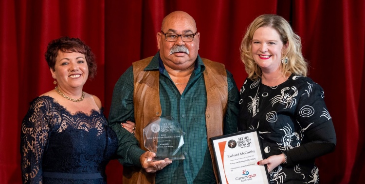 Richard McCarthy receives award