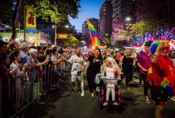 Promoting diversity at the Sydney gas and lesbian Mardi Gras