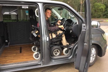Life opens up for man with a van
