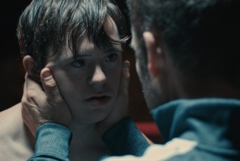 Chris Bunton in character in the movie Kairos