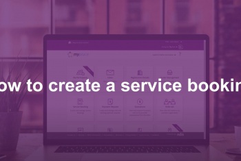 How to create a service booking