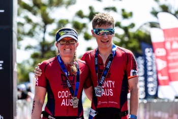 Through Monty’s NDIS supports he’s working and competing