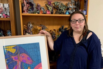 Local artist, Jordan Pecar’s work chosen for NDIS Award