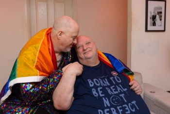 Paul and his partner Adrian