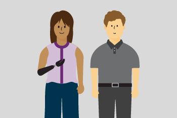 Employment support tile