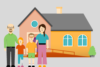 Home and living demonstration tile