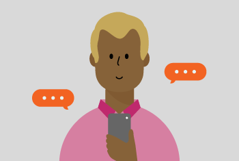 How to give feedback tile