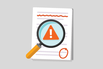 How to report fraud tile